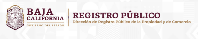 Registro Público de la Propiedad y del Comercio del Estado de Baja California